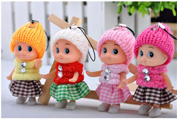 Soft Interactive Mini Baby Dolls 5 pcs Set